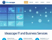 Tablet Screenshot of ideascape.co.uk